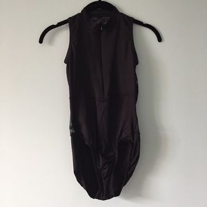 Natalie Lace Back Tank Dance Leotard